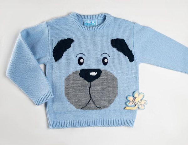 Jersey con cara de perro